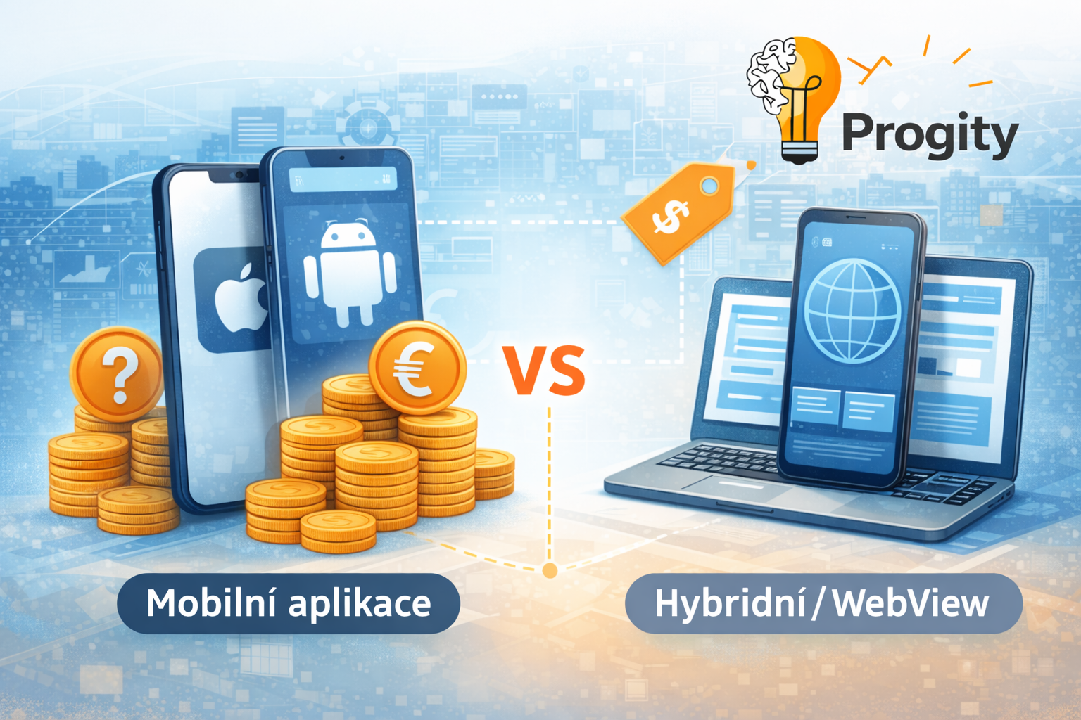 Proč je vývoj mobilní aplikace obvykle dražší než webová aplikace
